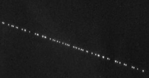 Video Shows SpaceX Starlink Satellites in Night Sky over Netherlands ...